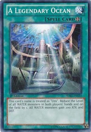A Legendary Ocean (SDRE-EN024) - Structure Deck: Realm of the Sea Emperor 1st Edition Structure Deck: Realm of the Sea Emperor Yugioh Single Squirtle Squad Card Shop.