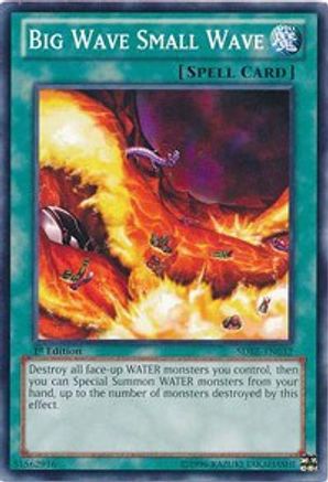 Big Wave Small Wave (SDRE-EN032) - Structure Deck: Realm of the Sea Emperor 1st Edition Structure Deck: Realm of the Sea Emperor Yugioh Single Squirtle Squad Card Shop.