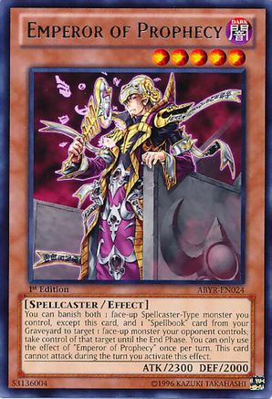 Emperor of Prophecy (ABYR-EN024) - Abyss Rising 1st Edition Abyss Rising Yugioh Single Squirtle Squad Card Shop.
