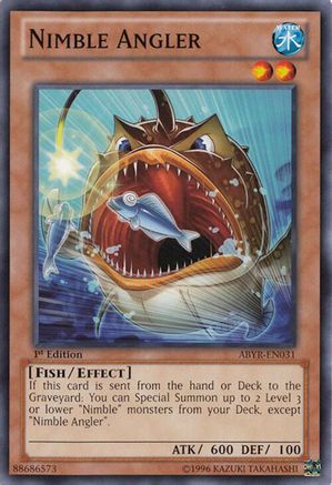 Nimble Angler (ABYR-EN031) - Abyss Rising 1st Edition Abyss Rising Yugioh Single Squirtle Squad Card Shop.