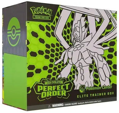 Pokemon TCG - Mega Evolution Perfect Order Pokemon Center Elite Trainer Box - Exclusive - Sealed - English ME03: Perfect Order Pokemon Sealed Squirtle Squad Card Shop.