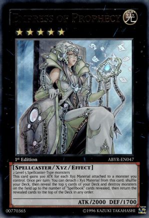 Empress of Prophecy (ABYR-EN047) - Abyss Rising Unlimited Abyss Rising Yugioh Single Squirtle Squad Card Shop.