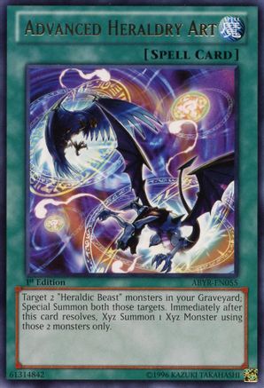 Advanced Heraldry Art (ABYR-EN055) - Abyss Rising 1st Edition Abyss Rising Yugioh Single Squirtle Squad Card Shop.