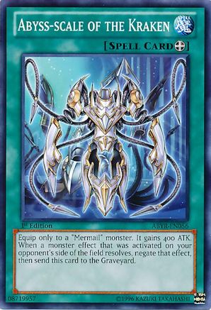 Abyss-scale of the Kraken (ABYR-EN056) - Abyss Rising Unlimited Abyss Rising Yugioh Single Squirtle Squad Card Shop.