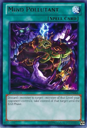 Mind Pollutant (ABYR-EN064) - Abyss Rising 1st Edition Abyss Rising Yugioh Single Squirtle Squad Card Shop.