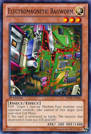 Electromagnetic Bagworm (ABYR-EN090) - Abyss Rising 1st Edition Abyss Rising Yugioh Single Squirtle Squad Card Shop.