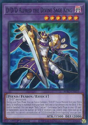 D/D/D Alfred the Divine Sage King (BPRO-EN033) - Burst Protocol 1st Edition Burst Protocol Yugioh Single Squirtle Squad Card Shop.