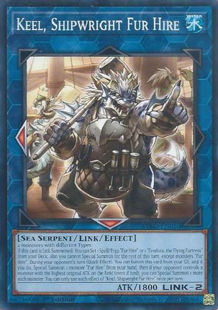 Keel, Shipwright Fur Hire (BPRO-EN050) - Burst Protocol 1st Edition Burst Protocol Yugioh Single Squirtle Squad Card Shop.