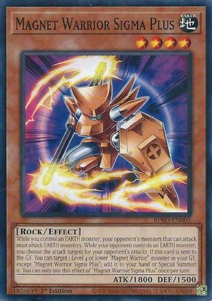 Magnet Warrior Sigma Plus (BPRO-EN005) - Burst Protocol 1st Edition Burst Protocol Yugioh Single Squirtle Squad Card Shop.