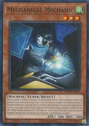 Mechanical Mechanic (BPRO-EN081) - Burst Protocol 1st Edition Burst Protocol Yugioh Single Squirtle Squad Card Shop.