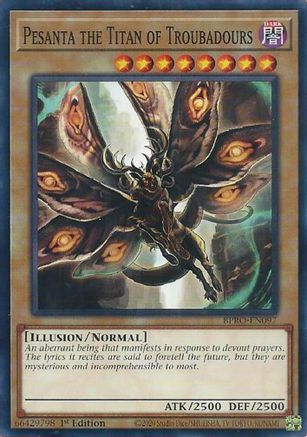 Pesanta the Titan of Troubadours (BPRO-EN097) - Burst Protocol 1st Edition Burst Protocol Yugioh Single Squirtle Squad Card Shop.