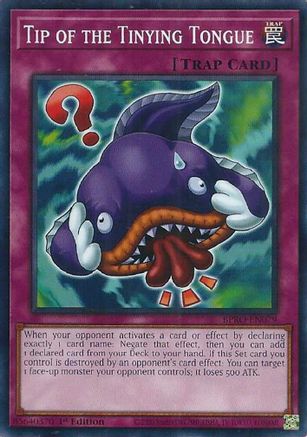 Tip of the Tinying Tongue (BPRO-EN079) - Burst Protocol 1st Edition Burst Protocol Yugioh Single Squirtle Squad Card Shop.