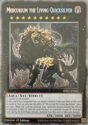 Mercurium the Living Quicksilver (Starlight Rare) (BPRO-EN084) - Burst Protocol 1st Edition Burst Protocol Yugioh Single Squirtle Squad Card Shop.