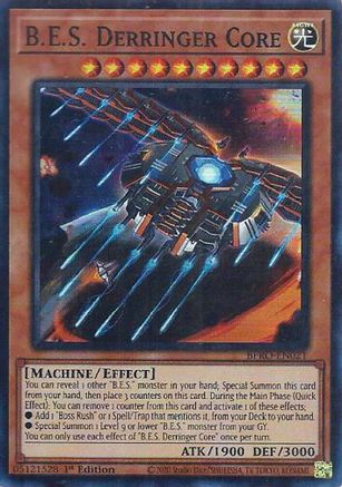 B.E.S. Derringer Core (BPRO-EN021) - Burst Protocol 1st Edition Burst Protocol Yugioh Single Squirtle Squad Card Shop.