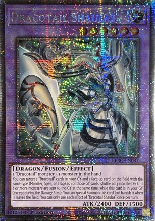 Dracotail Shaulas (Starlight Rare) (BPRO-EN037) - Burst Protocol 1st Edition Burst Protocol Yugioh Single Squirtle Squad Card Shop.