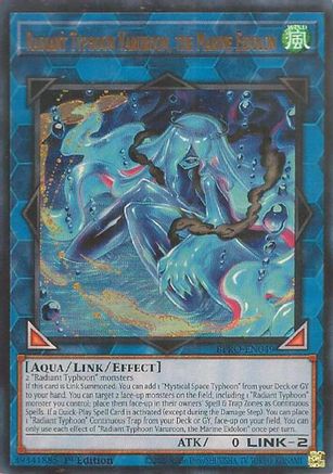 Radiant Typhoon Varuroon, the Marine Eidolon (BPRO-EN049) - Burst Protocol 1st Edition Burst Protocol Yugioh Single Squirtle Squad Card Shop.