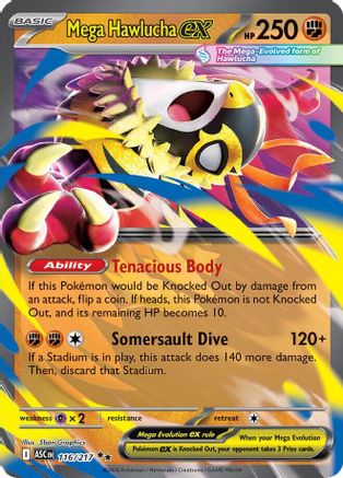 Mega Hawlucha ex 116 (H) - Ascended Heroes - DR