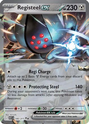 Registeel ex 145 (H) - Ascended Heroes - DR
