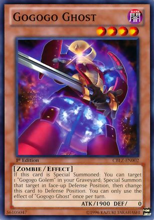 Gogogo Ghost (CBLZ-EN002) - Cosmo Blazer Unlimited Cosmo Blazer Yugioh Single Squirtle Squad Card Shop.