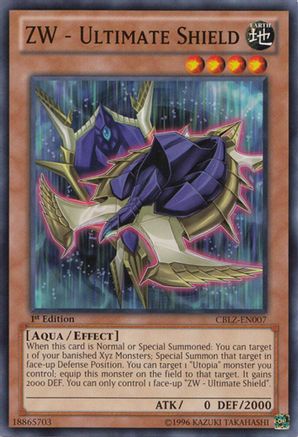 ZW - Ultimate Shield (CBLZ-EN007) - Cosmo Blazer Unlimited Cosmo Blazer Yugioh Single Squirtle Squad Card Shop.