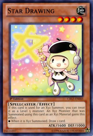 Star Drawing (CBLZ-EN043) - Cosmo Blazer 1st Edition Cosmo Blazer Yugioh Single Squirtle Squad Card Shop.