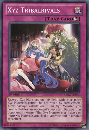 Xyz Tribalrivals (CBLZ-EN077) - Cosmo Blazer 1st Edition Cosmo Blazer Yugioh Single Squirtle Squad Card Shop.