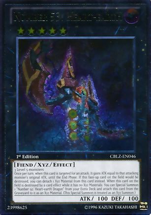 Number 53: Heart-eartH (UTR) (CBLZ-EN046) - Cosmo Blazer Unlimited Cosmo Blazer Yugioh Single Squirtle Squad Card Shop.