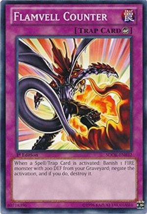 Flamvell Counter (SDOK-EN032) - Structure Deck: Onslaught of the Fire Kings 1st Edition Structure Deck: Onslaught of the Fire Kings Yugioh Single Squirtle Squad Card Shop.
