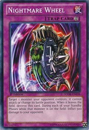 Nightmare Wheel (SDOK-EN038) - Structure Deck: Onslaught of the Fire Kings 1st Edition Structure Deck: Onslaught of the Fire Kings Yugioh Single Squirtle Squad Card Shop.