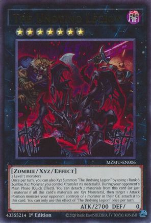 The Undying Legion (MZMU-EN006) - Maze of Muertos 1st Edition Maze of Muertos Yugioh Single Squirtle Squad Card Shop.