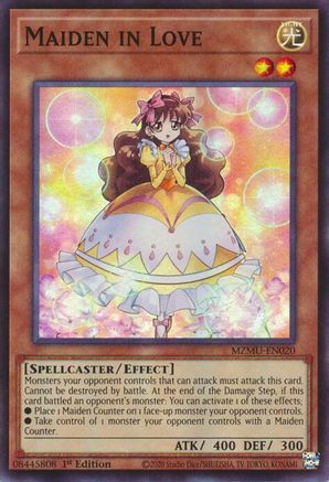 Maiden in Love (MZMU-EN020) - Maze of Muertos 1st Edition Maze of Muertos Yugioh Single Squirtle Squad Card Shop.