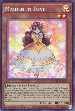 Maiden in Love (Collector's Rare) (MZMU-EN020) - Maze of Muertos 1st Edition Maze of Muertos Yugioh Single Squirtle Squad Card Shop.
