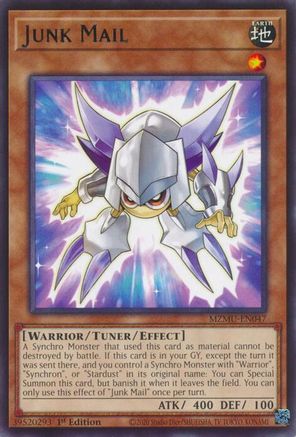 Junk Mail (MZMU-EN047) - Maze of Muertos 1st Edition Maze of Muertos Yugioh Single Squirtle Squad Card Shop.