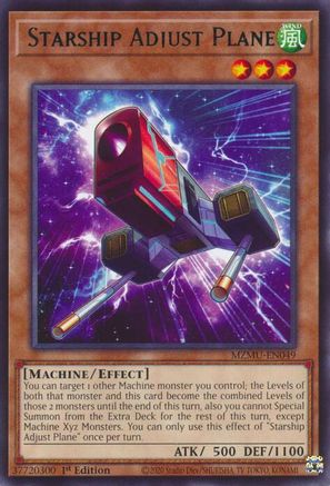 Starship Adjust Plane (MZMU-EN049) - Maze of Muertos 1st Edition Maze of Muertos Yugioh Single Squirtle Squad Card Shop.