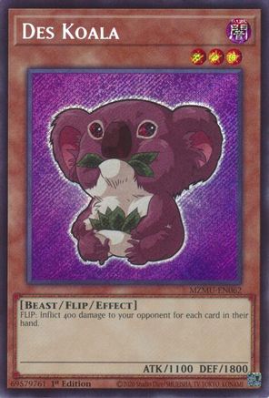 Des Koala (MZMU-EN062) - Maze of Muertos 1st Edition Maze of Muertos Yugioh Single Squirtle Squad Card Shop.