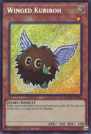 Winged Kuriboh (MZMU-EN064) - Maze of Muertos 1st Edition Maze of Muertos Yugioh Single Squirtle Squad Card Shop.