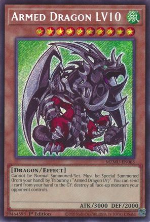 Armed Dragon LV10 (MZMU-EN065) - Maze of Muertos 1st Edition Maze of Muertos Yugioh Single Squirtle Squad Card Shop.