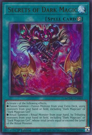 Secrets of Dark Magic (MZMU-EN069) - Maze of Muertos 1st Edition Maze of Muertos Yugioh Single Squirtle Squad Card Shop.