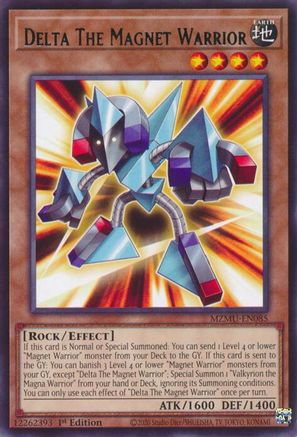 Delta The Magnet Warrior (MZMU-EN085) - Maze of Muertos 1st Edition Maze of Muertos Yugioh Single Squirtle Squad Card Shop.