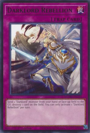 Darklord Rebellion (MZMU-EN123) - Maze of Muertos 1st Edition Maze of Muertos Yugioh Single Squirtle Squad Card Shop.