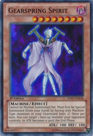 Gearspring Spirit (HA07-EN038) - Hidden Arsenal 7: Knight of Stars 1st Edition Hidden Arsenal 7: Knight of Stars Yugioh Single Squirtle Squad Card Shop.