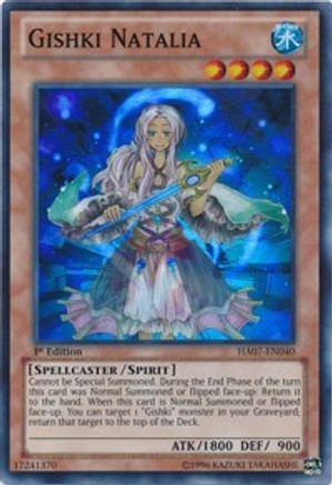 Gishki Natalia (HA07-EN040) - Hidden Arsenal 7: Knight of Stars 1st Edition Hidden Arsenal 7: Knight of Stars Yugioh Single Squirtle Squad Card Shop.