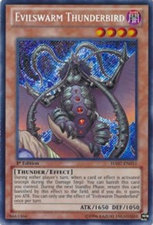 Evilswarm Thunderbird (HA07-EN051) - Hidden Arsenal 7: Knight of Stars 1st Edition Hidden Arsenal 7: Knight of Stars Yugioh Single Squirtle Squad Card Shop.