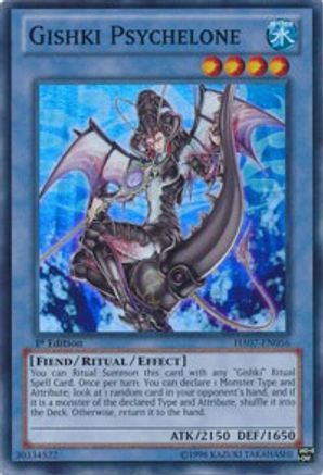 Gishki Psychelone (HA07-EN056) - Hidden Arsenal 7: Knight of Stars Unlimited Hidden Arsenal 7: Knight of Stars Yugioh Single Squirtle Squad Card Shop.