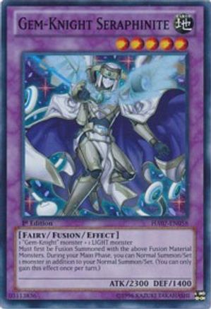 Gem-Knight Seraphinite (HA07-EN058) - Hidden Arsenal 7: Knight of Stars 1st Edition Hidden Arsenal 7: Knight of Stars Yugioh Single Squirtle Squad Card Shop.