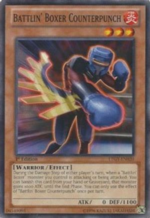 Battlin' Boxer Counterpunch (LTGY-EN020) - Lord of the Tachyon Galaxy 1st Edition Lord of the Tachyon Galaxy Yugioh Single Squirtle Squad Card Shop.