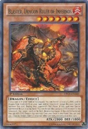Blaster, Dragon Ruler of Infernos (LTGY-EN040) - Lord of the Tachyon Galaxy Unlimited Lord of the Tachyon Galaxy Yugioh Single Squirtle Squad Card Shop.