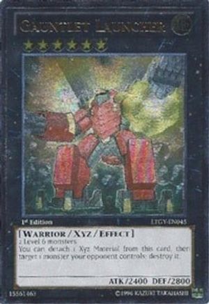 Gauntlet Launcher (UTR) (LTGY-EN045) - Lord of the Tachyon Galaxy Unlimited Lord of the Tachyon Galaxy Yugioh Single Squirtle Squad Card Shop.