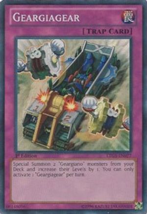 Geargiagear (LTGY-EN077) - Lord of the Tachyon Galaxy Unlimited Lord of the Tachyon Galaxy Yugioh Single Squirtle Squad Card Shop.