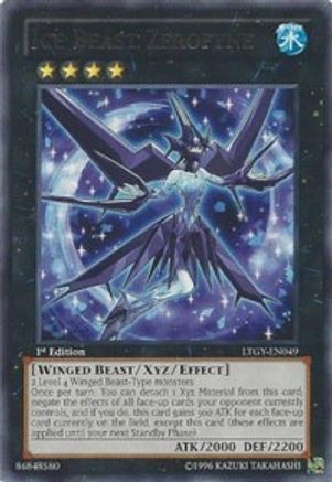 Ice Beast Zerofyne (LTGY-EN049) - Lord of the Tachyon Galaxy Unlimited Lord of the Tachyon Galaxy Yugioh Single Squirtle Squad Card Shop.